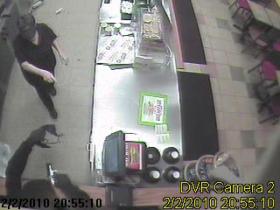 The Washtenaw County Sheriff's Office is looking for information in this armed robbery that occurred in an Ypsilanti Township restaurant Tuesday night. Anyone with information is asked to call 9-1-1 or the WSCO tip line at 734-973-7711.