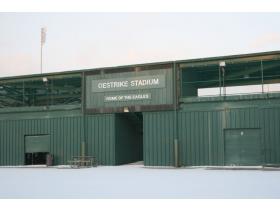 The Sliders will be playing all of their 45 home games at Eastern Michigan University’s Oestrike Stadium this season. 