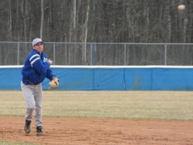 Lincoln senior Eddie Rakotz pitched a no-hitter in his first start of the season against the New Boston Huron Monday.