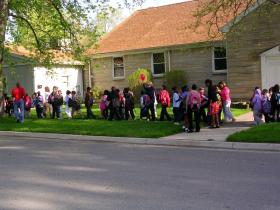 Students from three Ypsilanti elementary schools participated in Walk to School Day Friday morning. The event is dubbed as a way to promote health, the environment and safety.