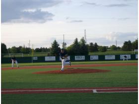 James Albury threw seven shutout innings and struck out six batters in Wednesdays 5-0 victory. 