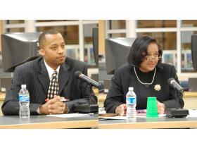 Dr. Sandra Harris and Dedrick Martin were both part of the first round of applicants for Ypsilanti superintendent. The board will only be considering one additional applicant for its second round.